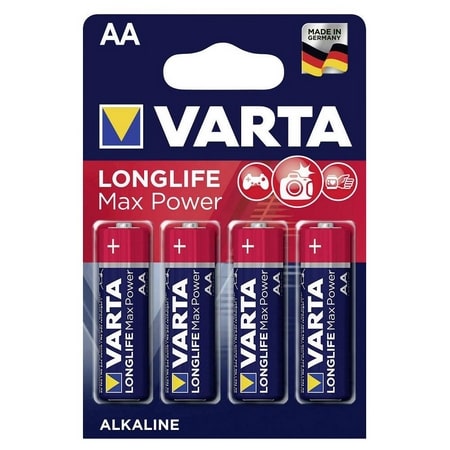 Varta 4706 Longlife Max Power AA Alkalin Kalem Pil 4'Lü